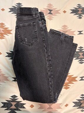 Abercrombie The 90s Straight Jeans - Black